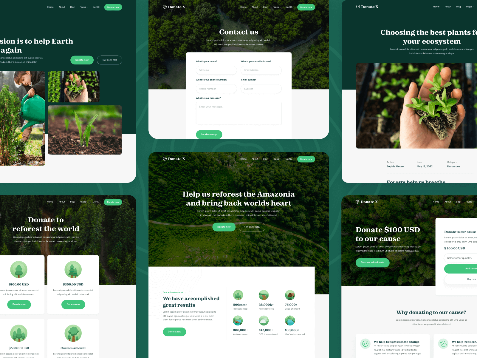 Charity Webflow Theme