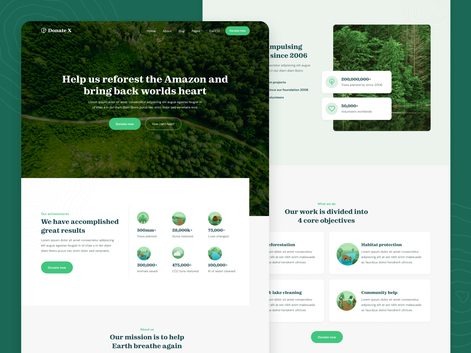 Charity & Nonprofit Webflow Website Template
