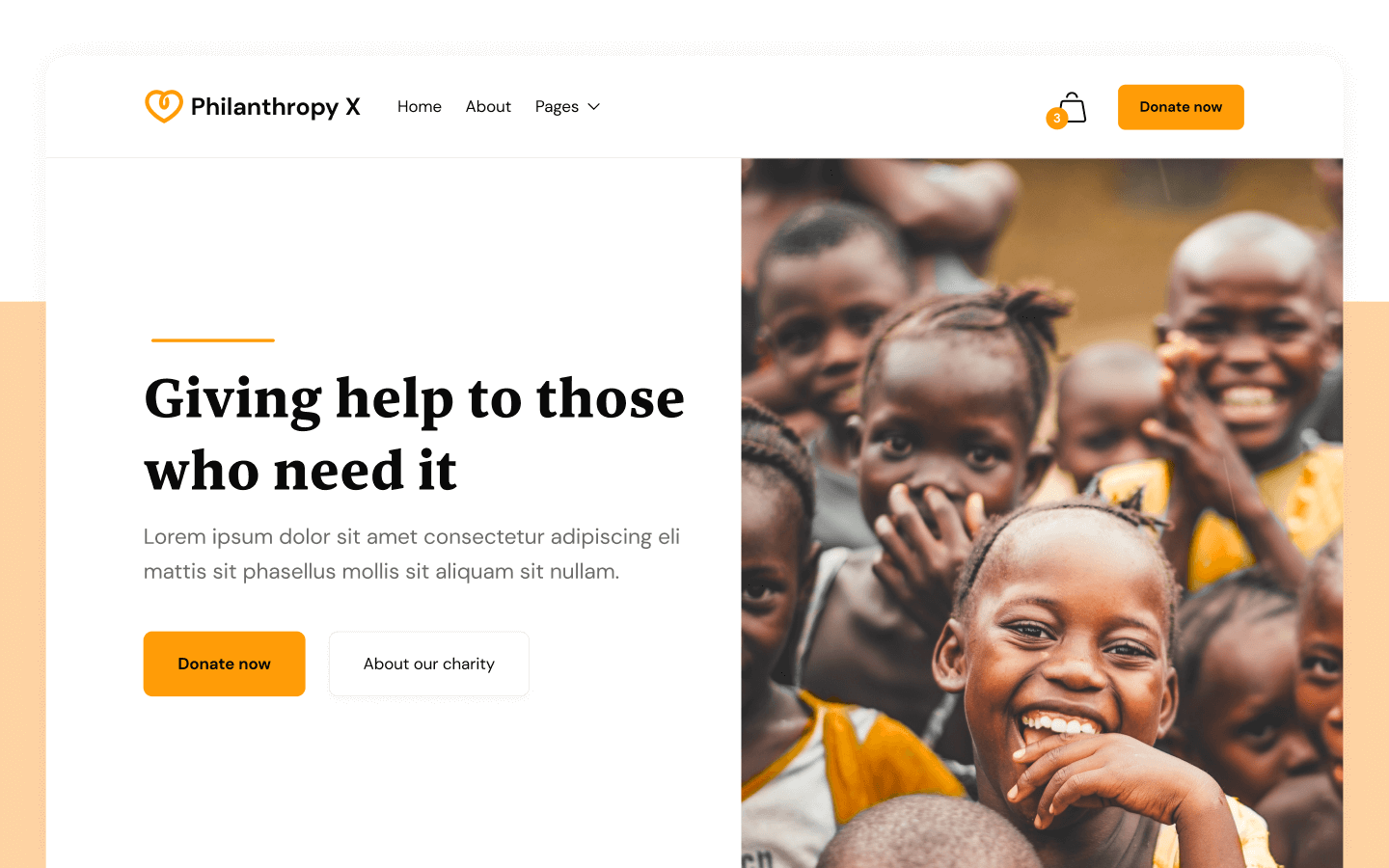 Charity Webflow Template