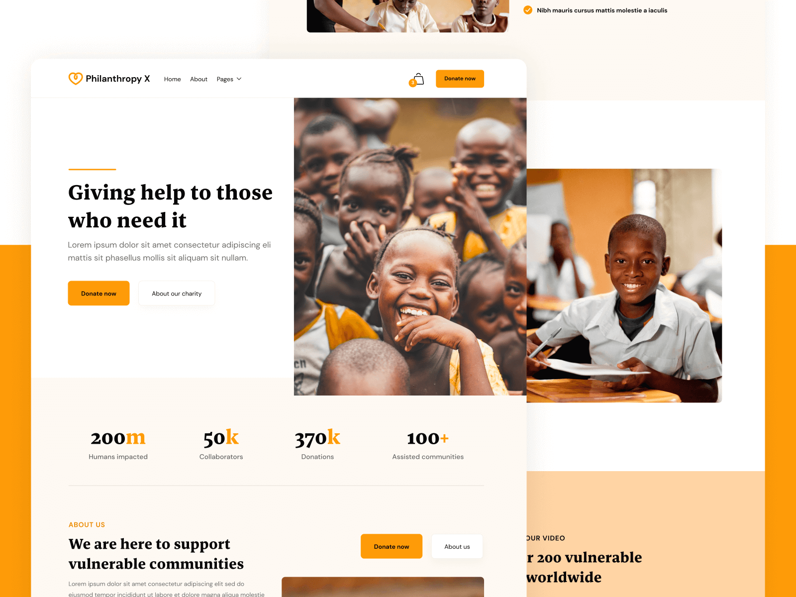 Charity Webflow Template