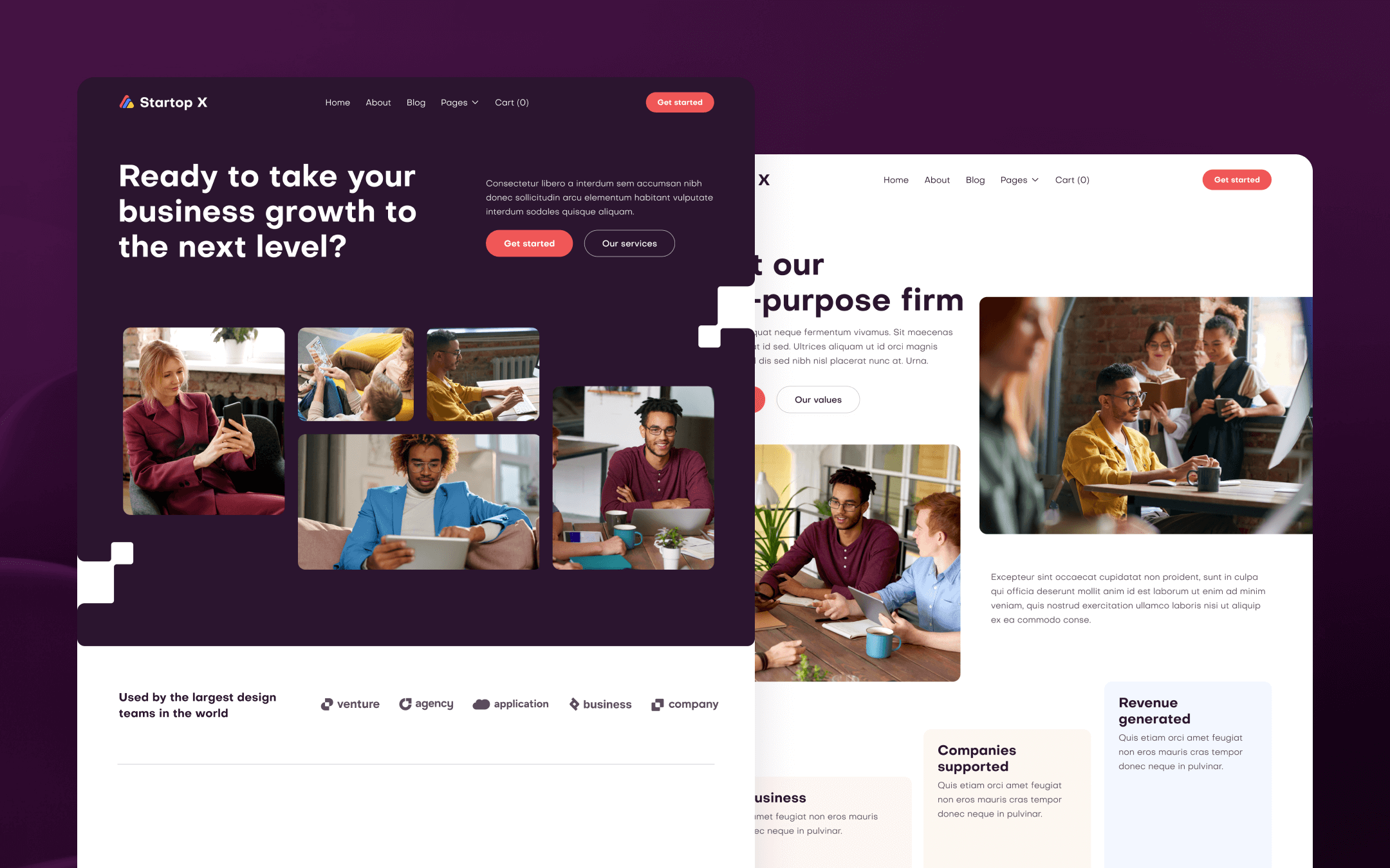 Startop X - Clean Startup Webflow Template