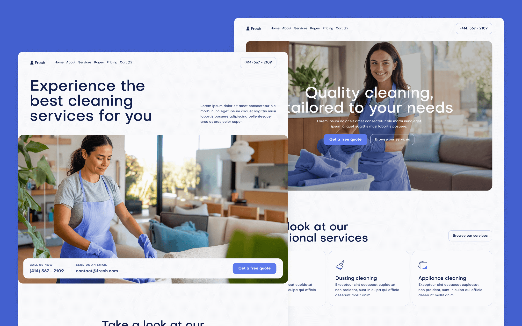 Fresh Webflow Template