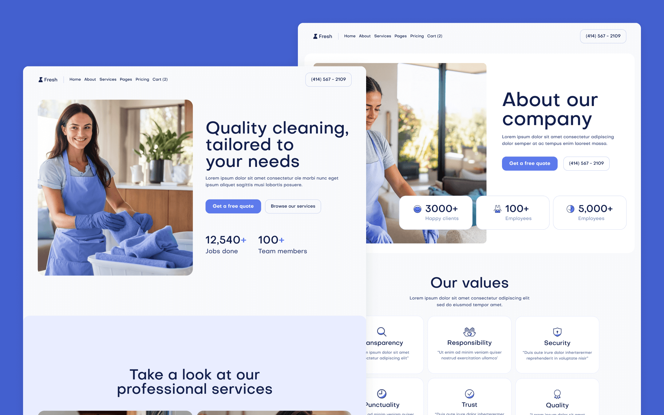 Fresh Webflow Template
