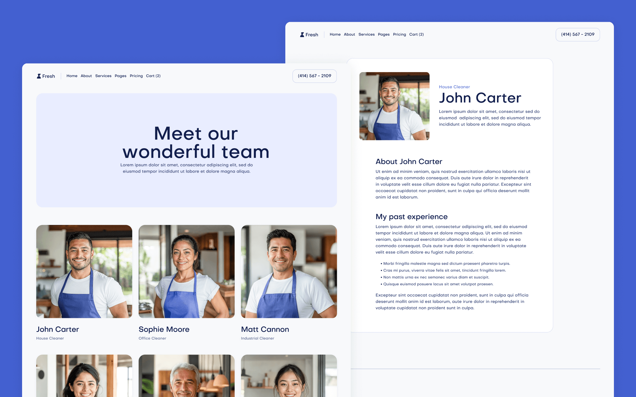 Fresh Webflow Template