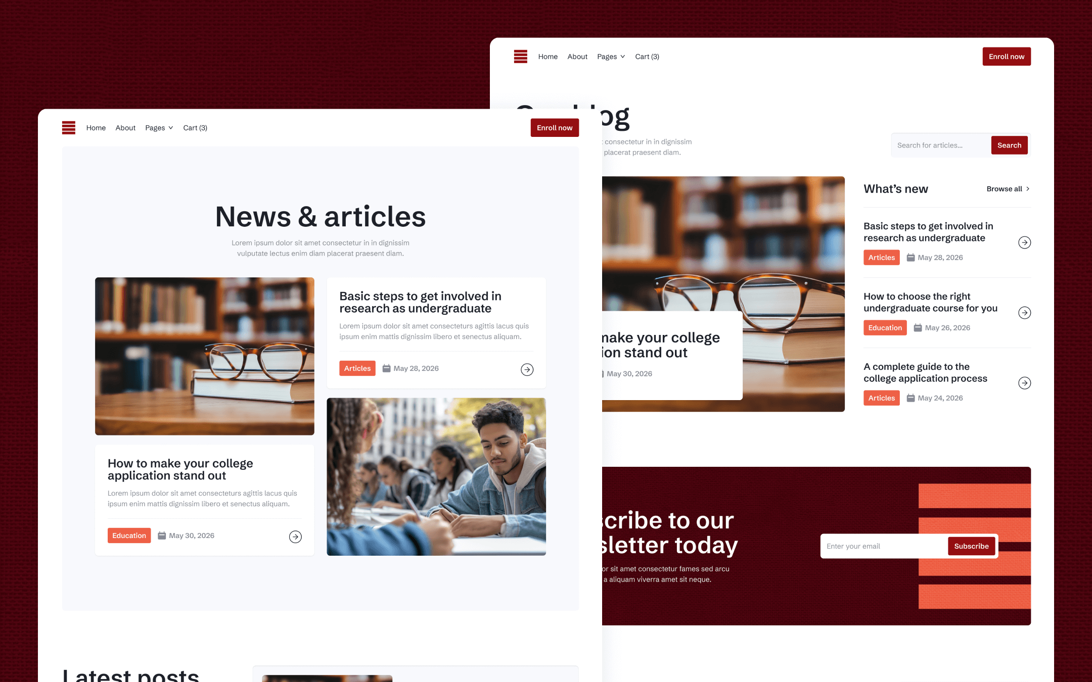 Eduhub Webflow Template