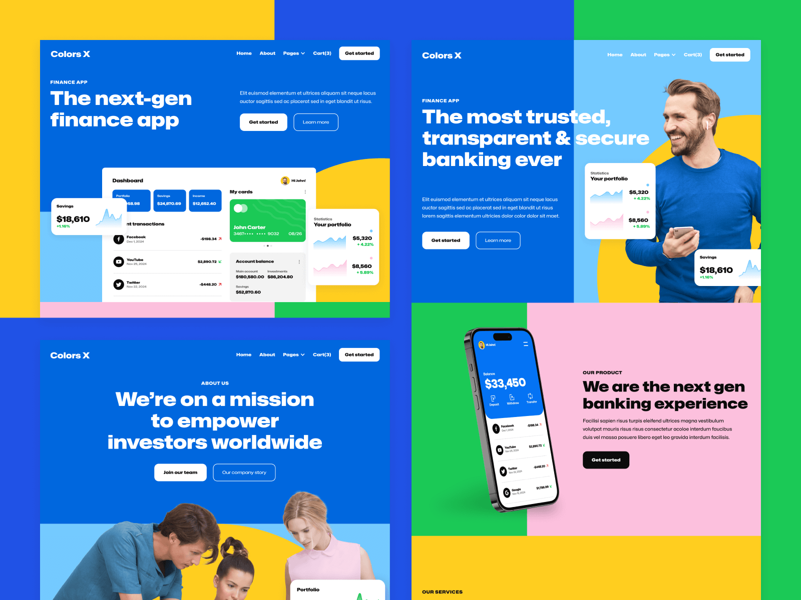 B2C Startup Webflow Theme