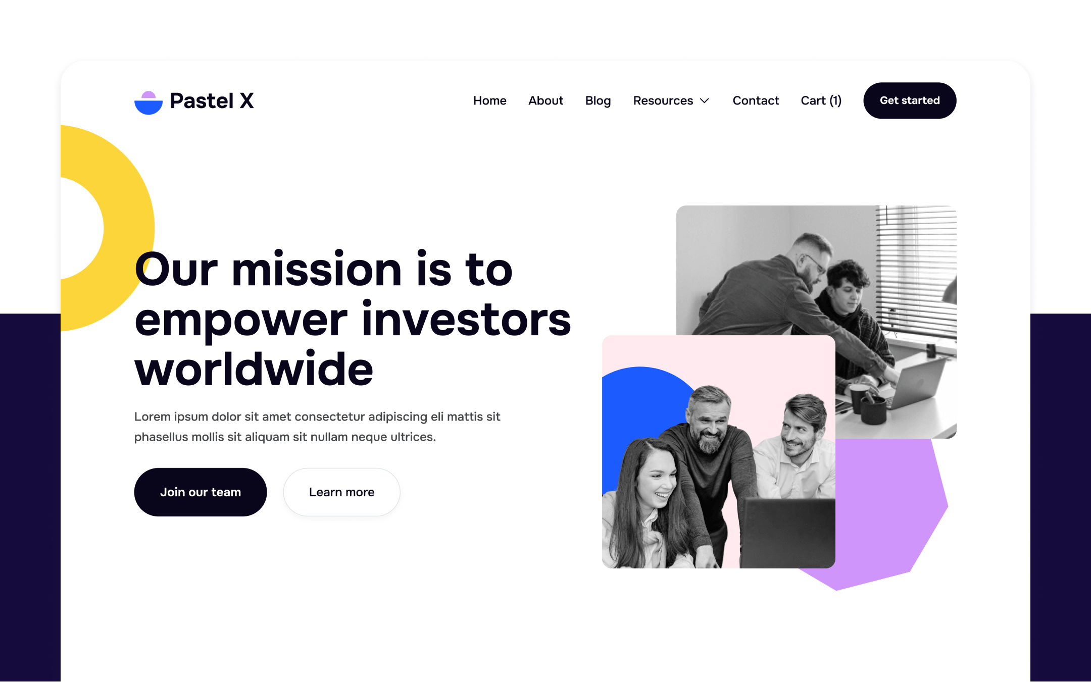 Pastel X Webflow Template