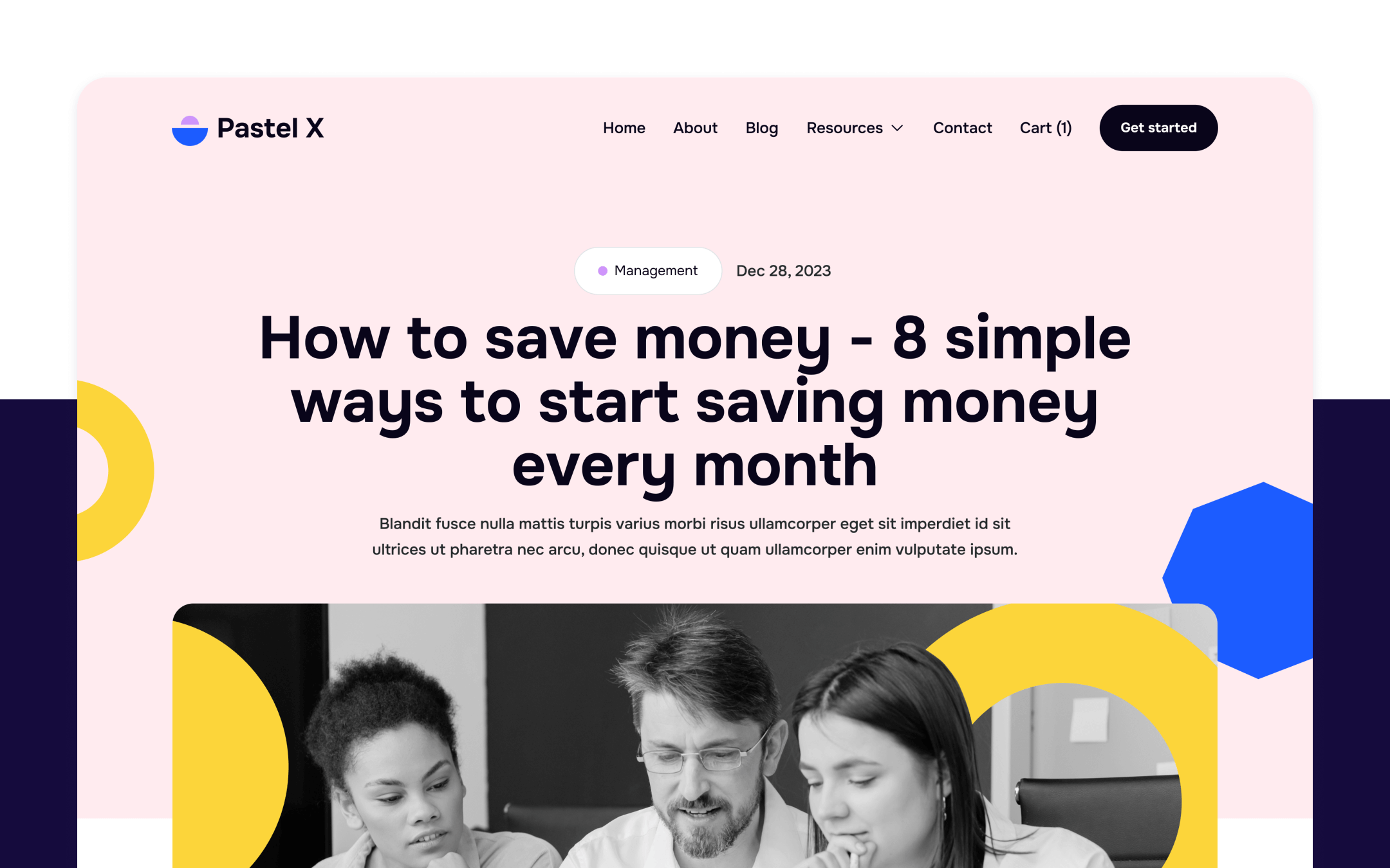 Pastel X Webflow Template