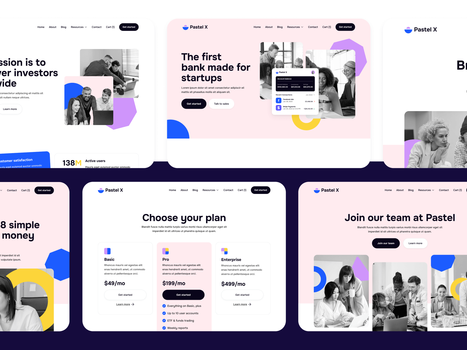 Minimal Startup Webflow Template