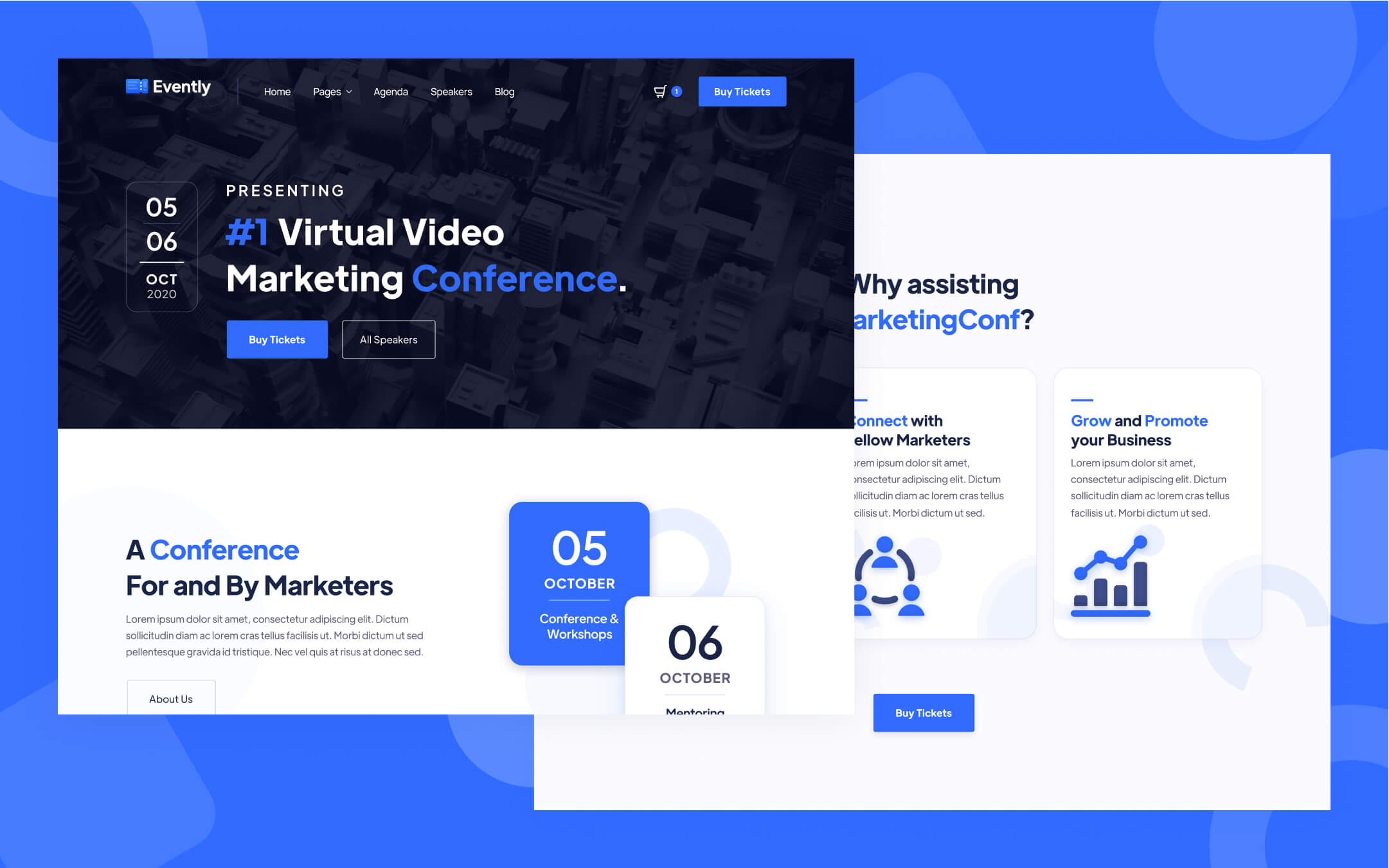 Conference Webflow Template