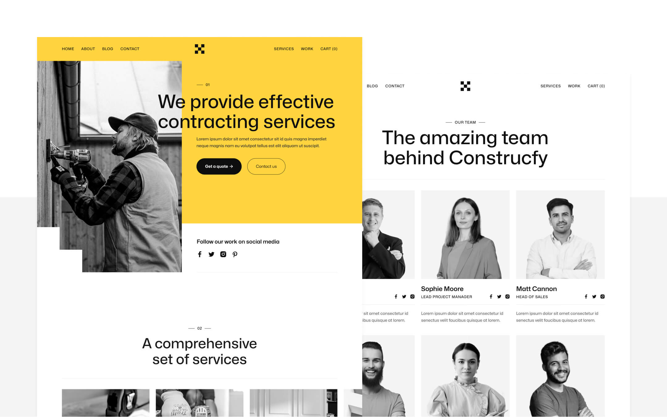 Construcfy X Webflow Template