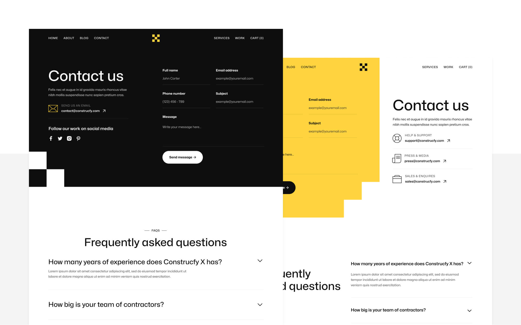 Construcfy X Webflow Template