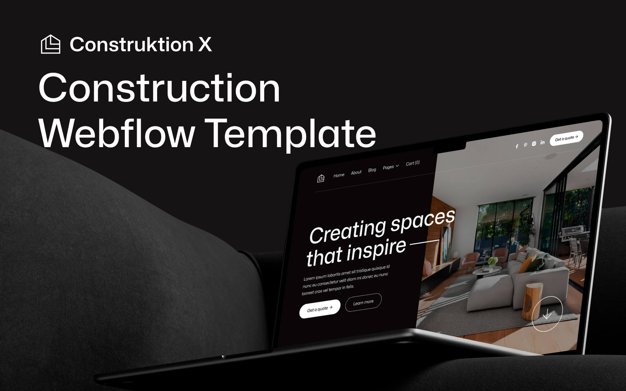 Construction Services Webflow Template