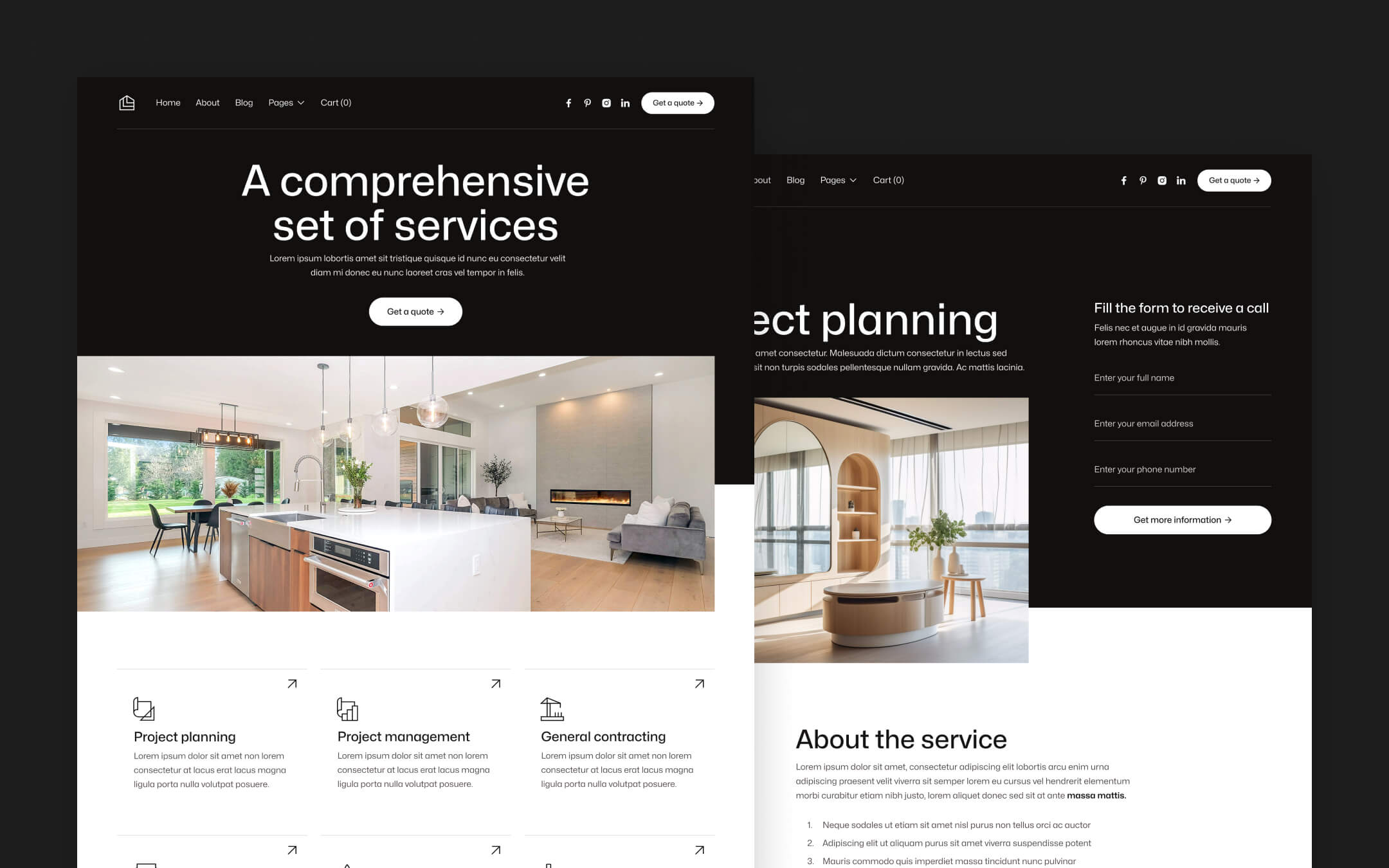 Construktion X - Construction Services Webflow Template