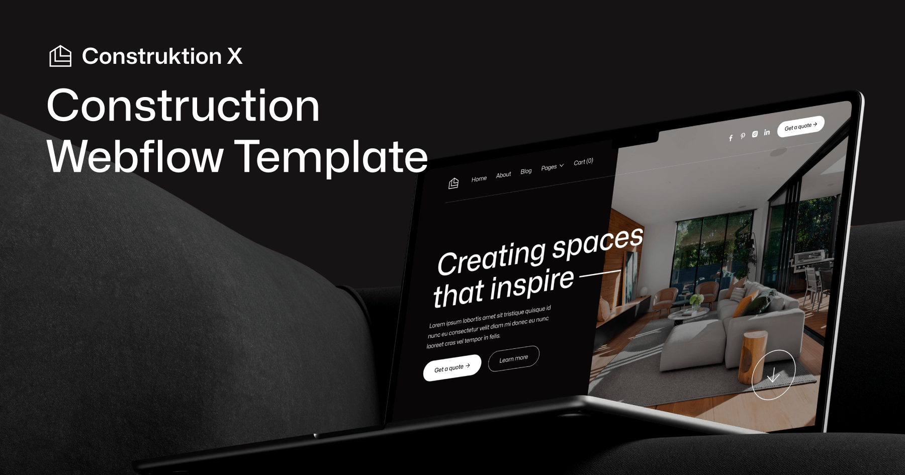 Construction Services Webflow Template