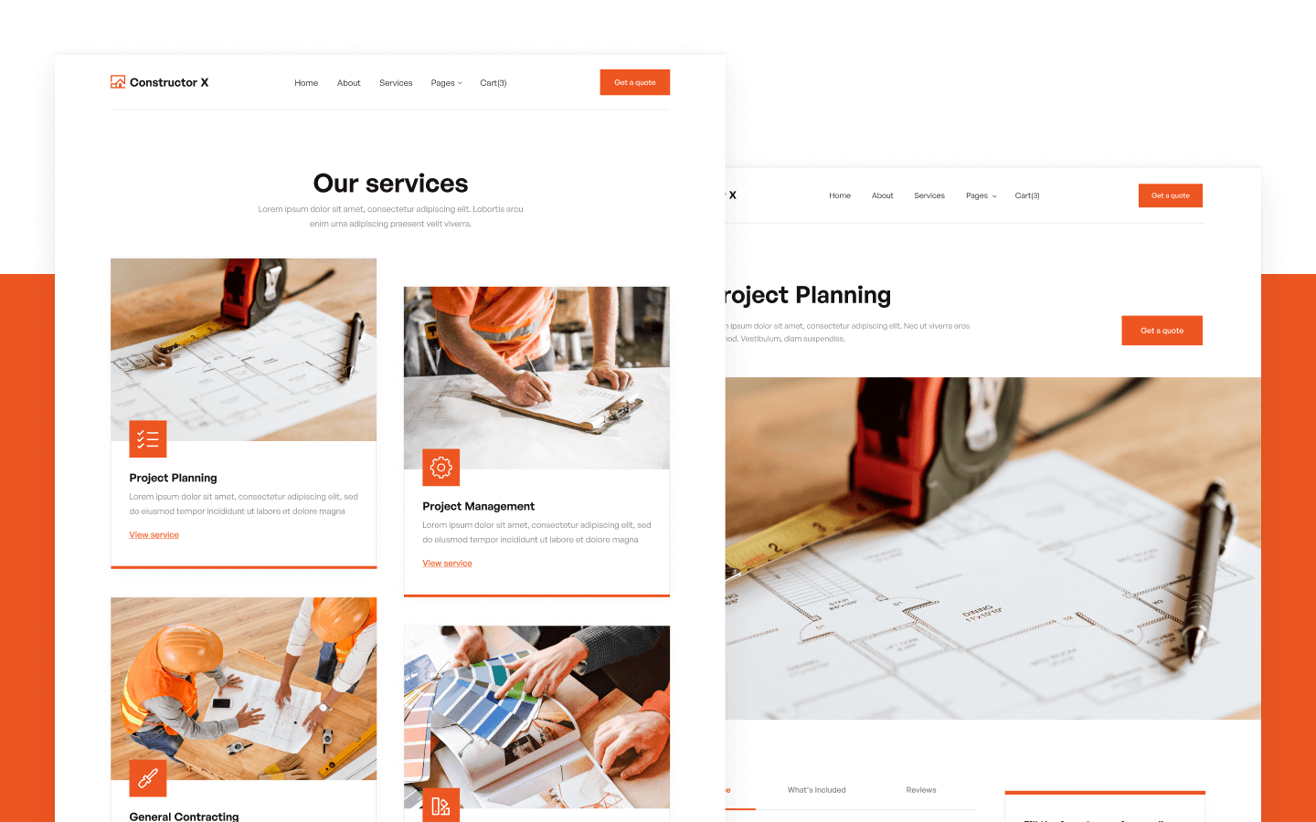 Constructor X Webflow Template