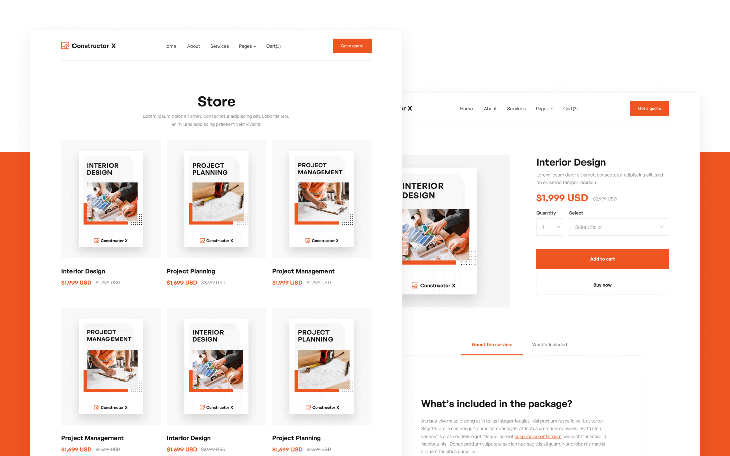 Constructor X Webflow Template