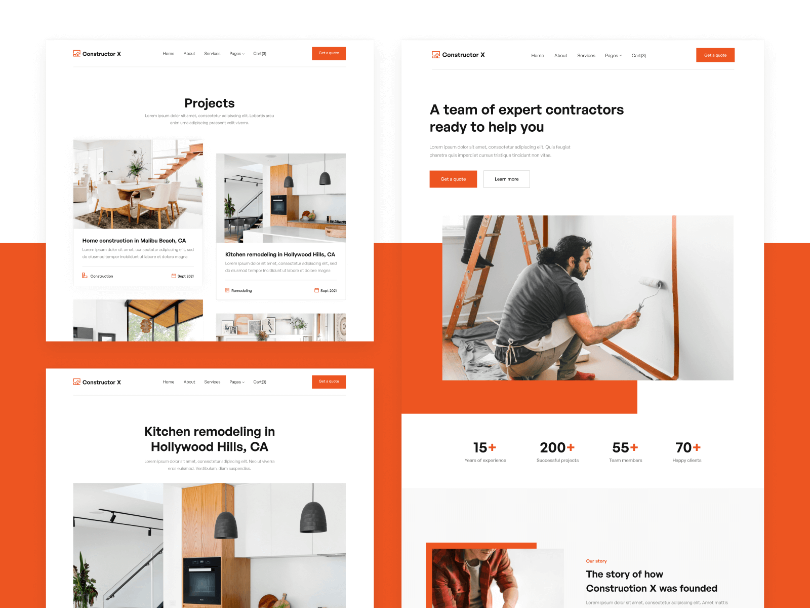Architecture Construction Webflow Website Template