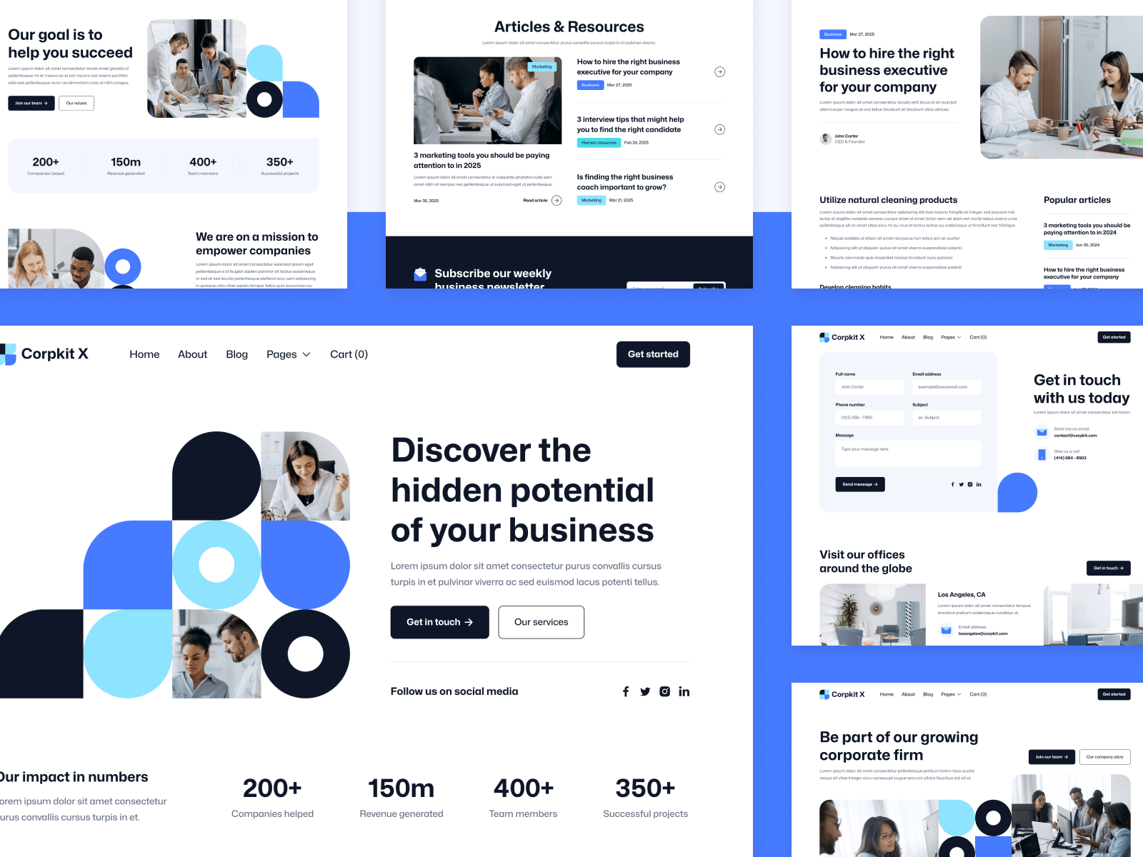 Consulting Firm Webflow Theme