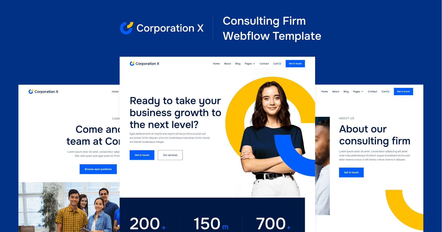 Corporate Webflow Template