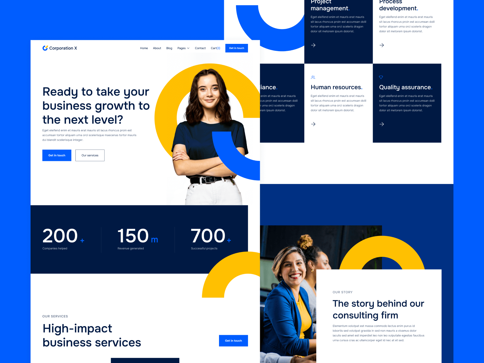 Consulting Firm Webflow Template