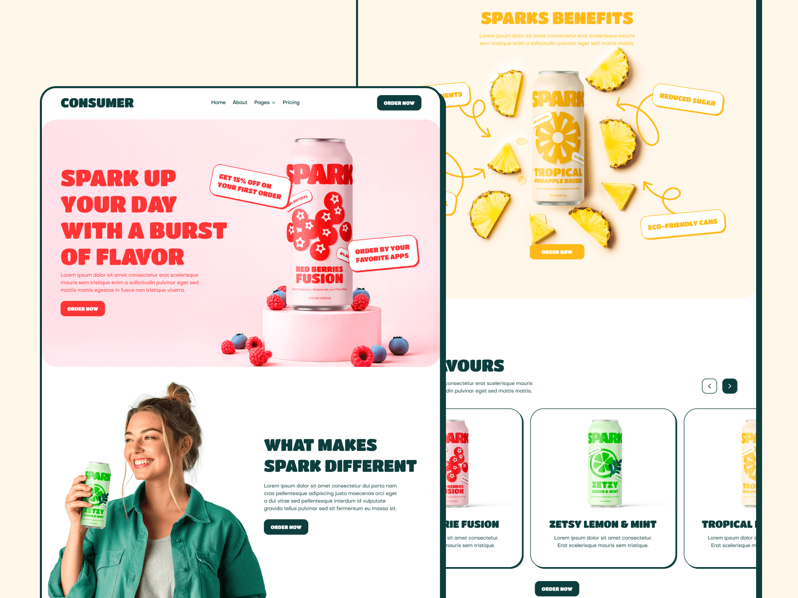 Consumer Products Webflow Template