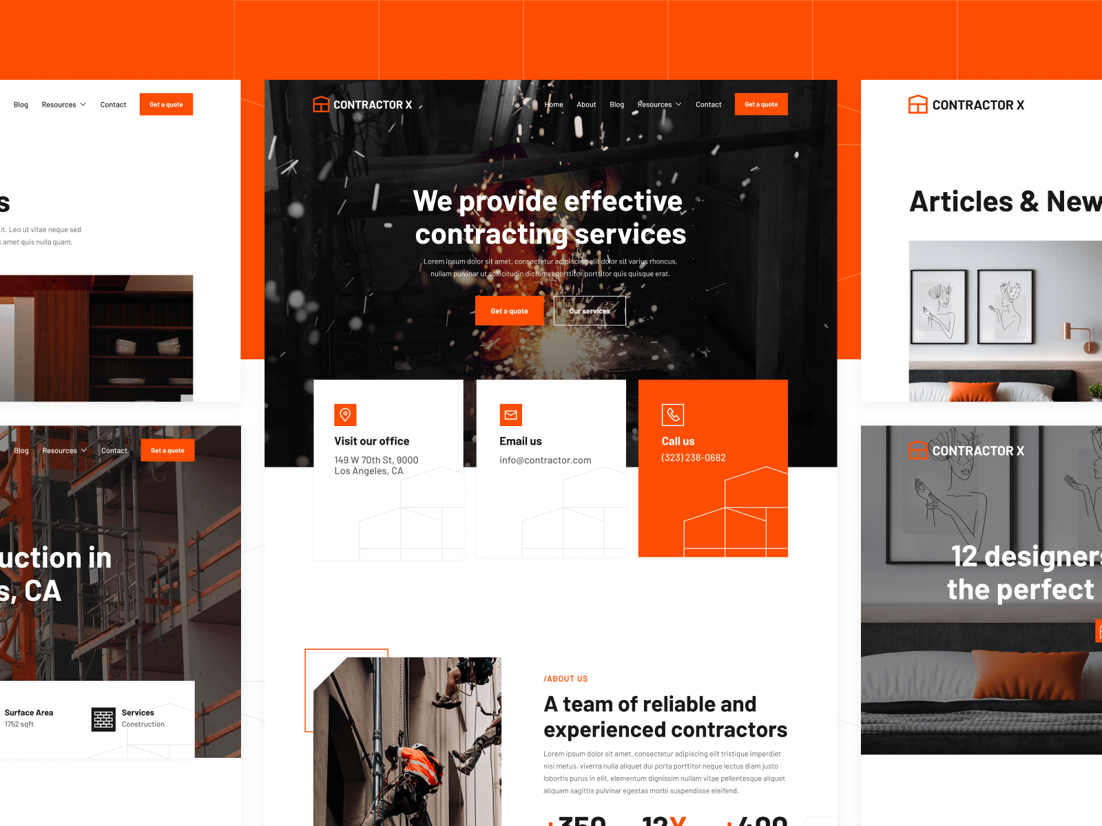 Architecture Construction Webflow Theme