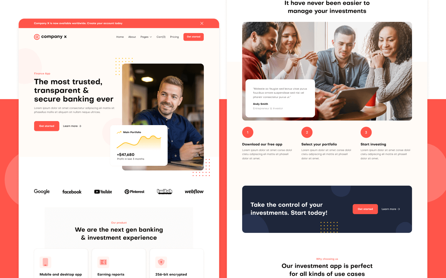Corporate Startup Webflow Template