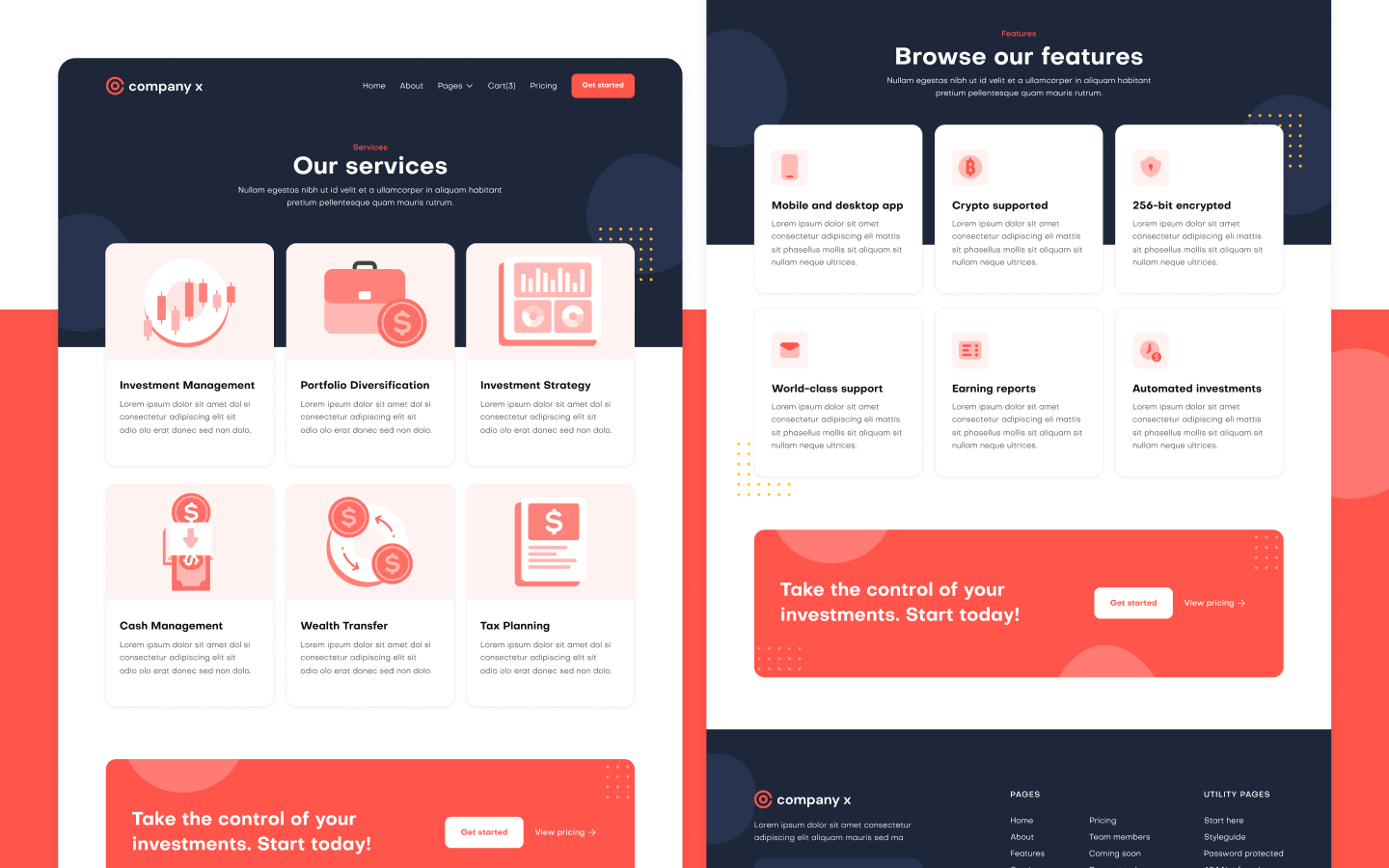 Company X Webflow Template