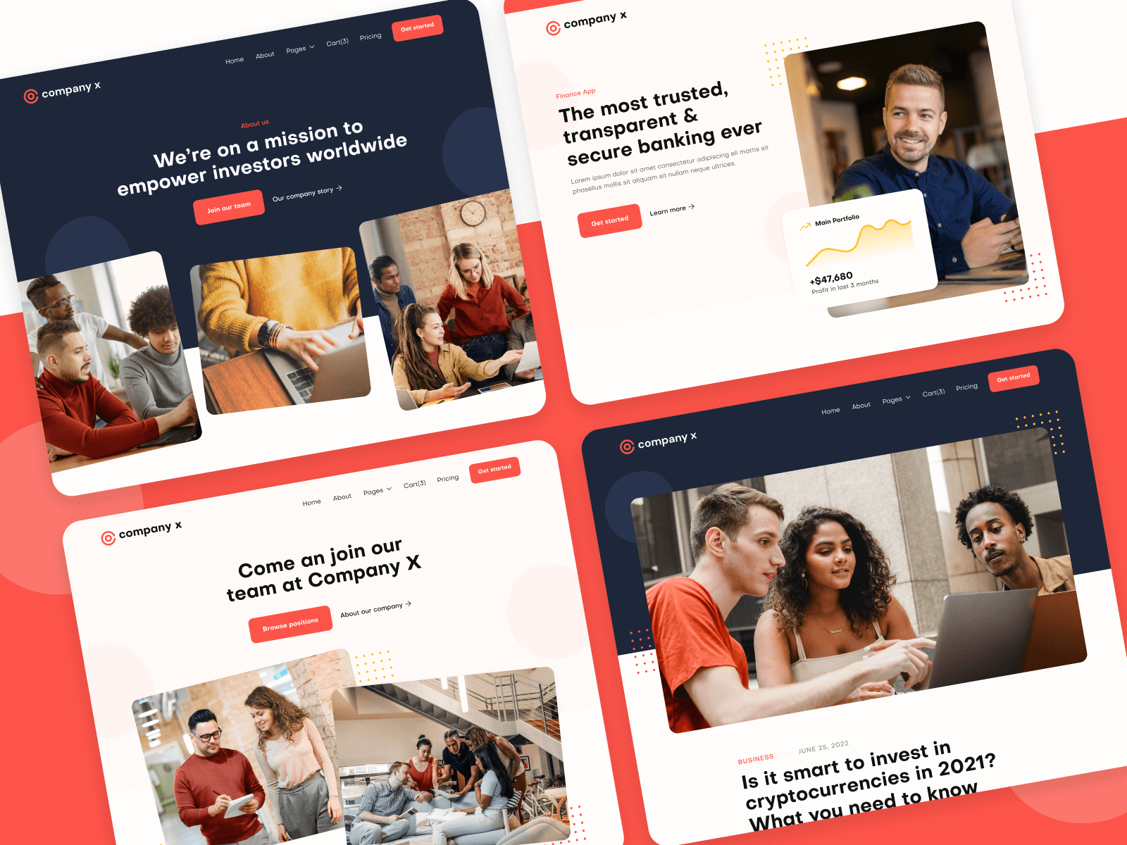 Startup Webflow Theme