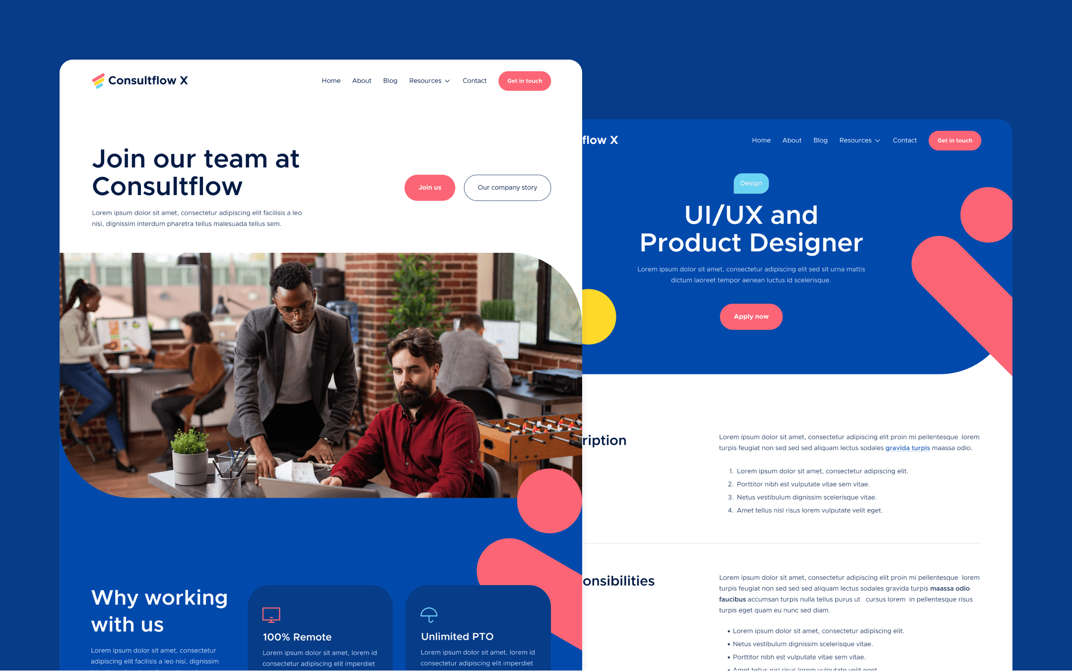 Consultflow X Webflow Template