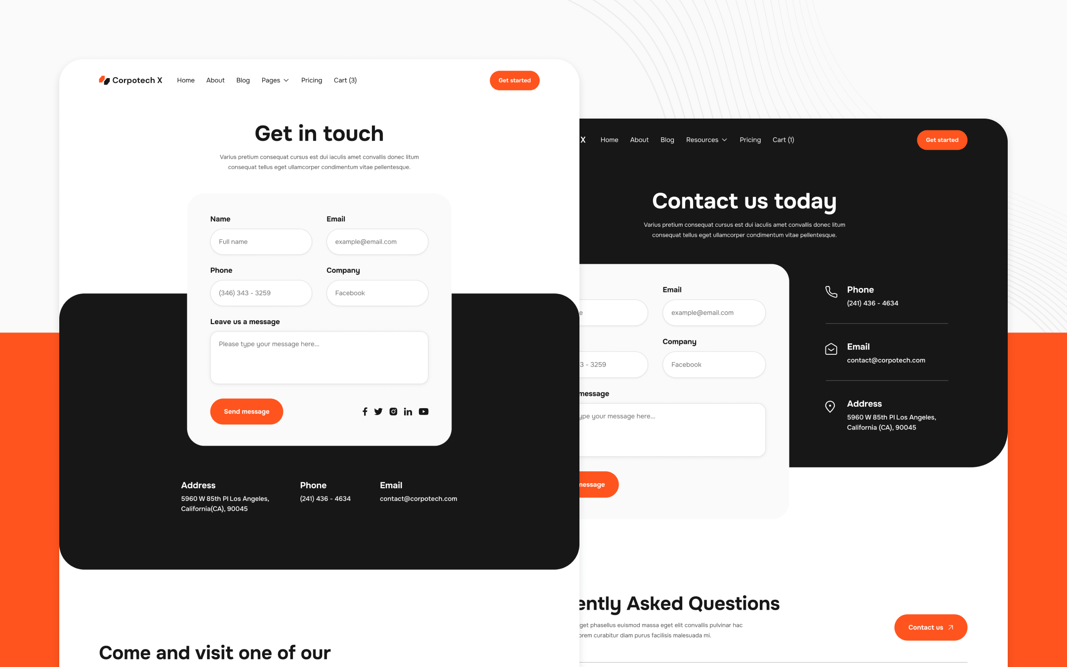 Corpotech X Webflow Template