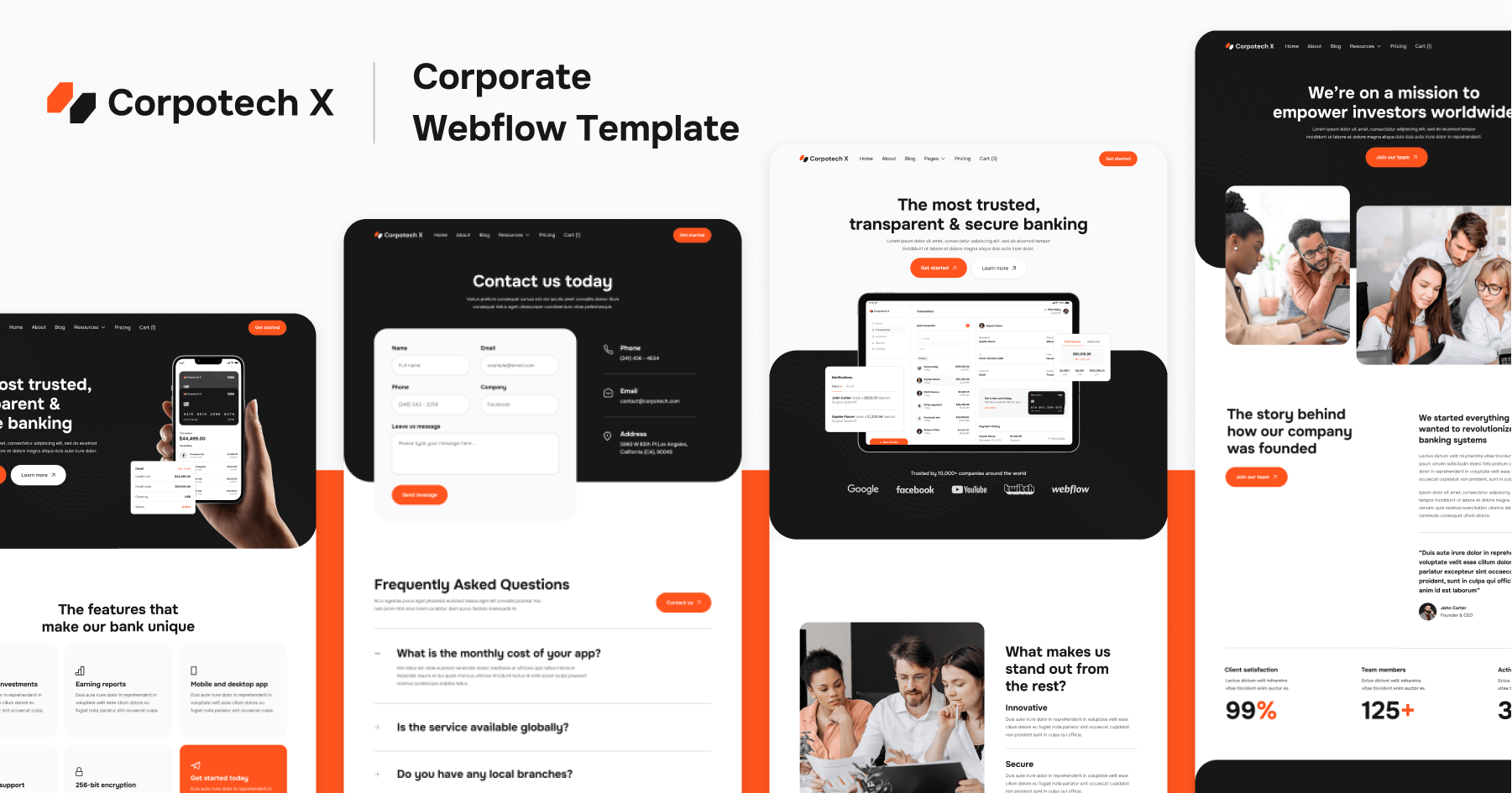 Corporate Webflow Template