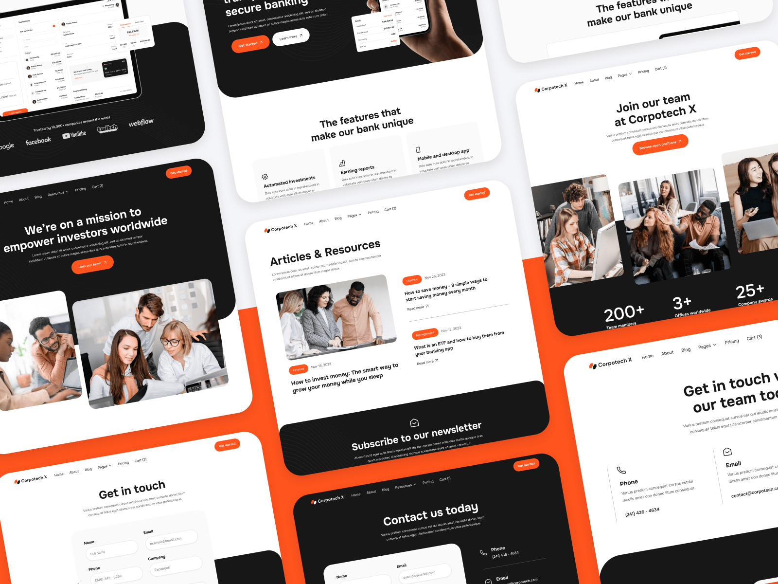 Corporate Webflow Theme