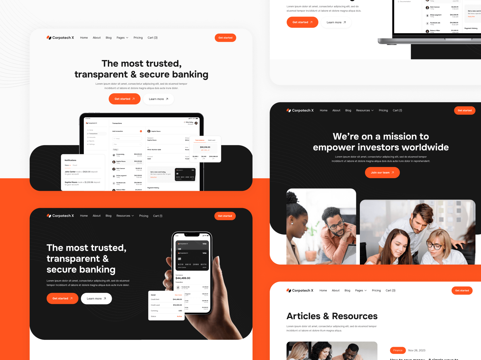Enterprise Webflow Template