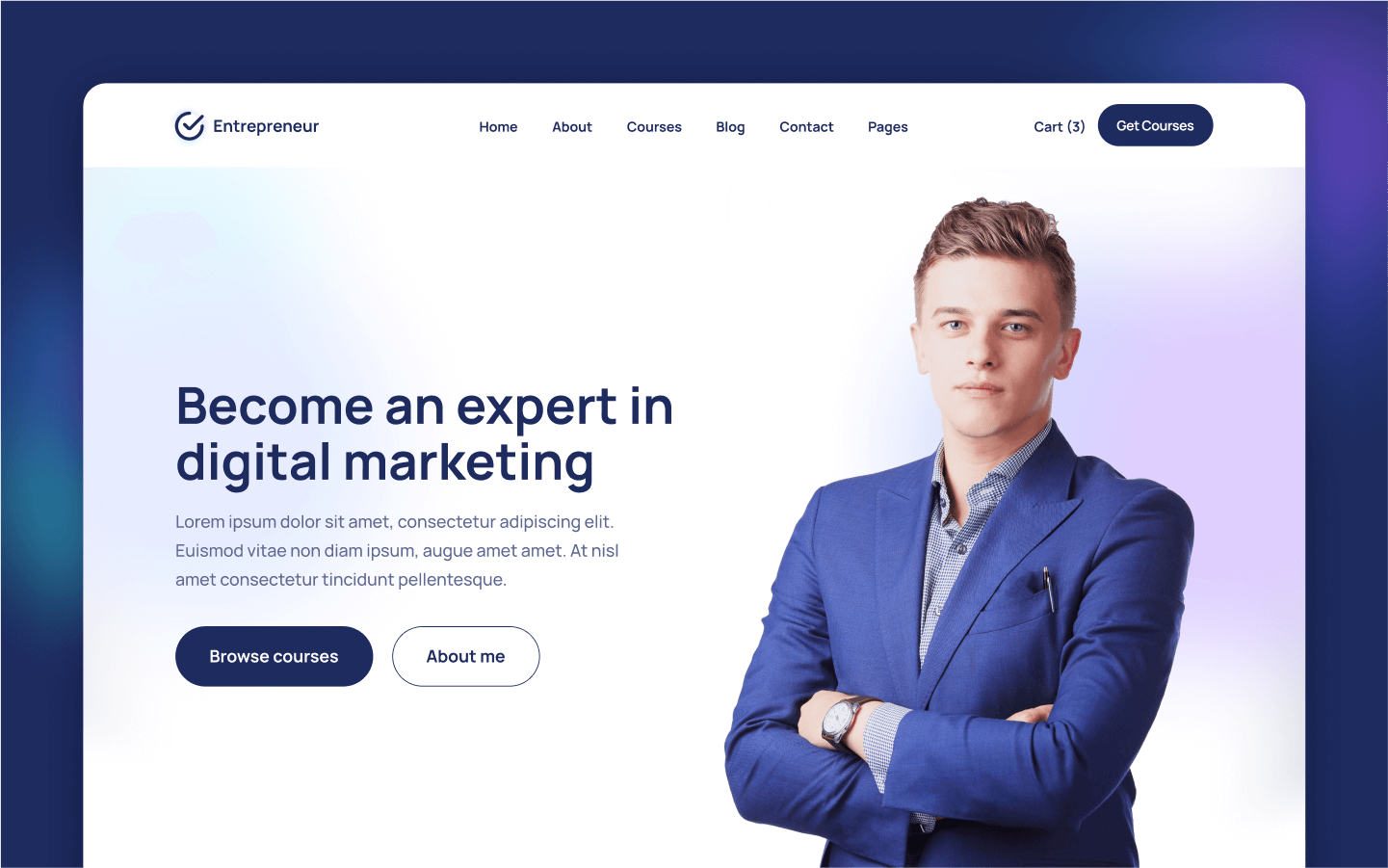 Course Mentor Webflow Template
