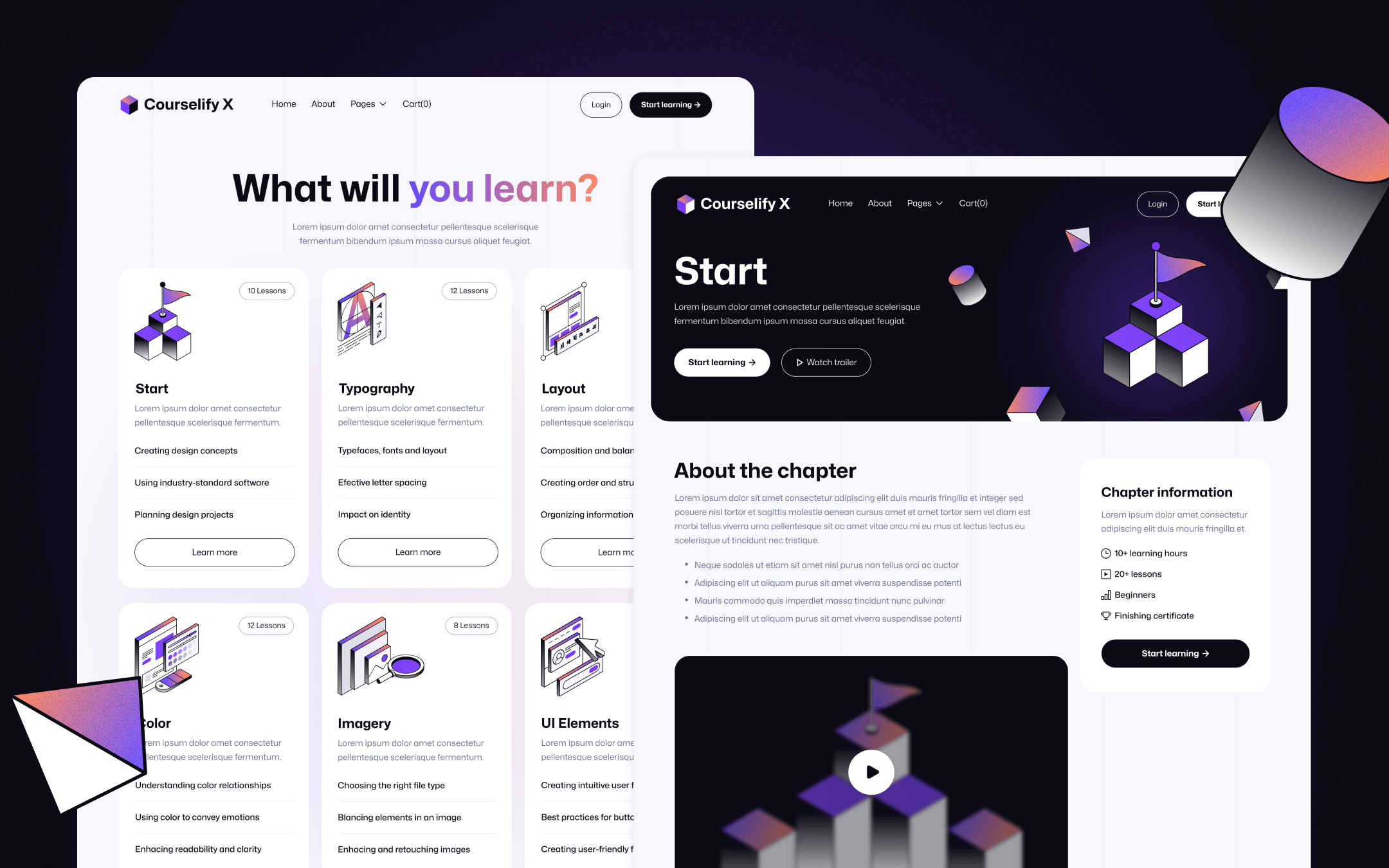 Courselify X Webflow Template