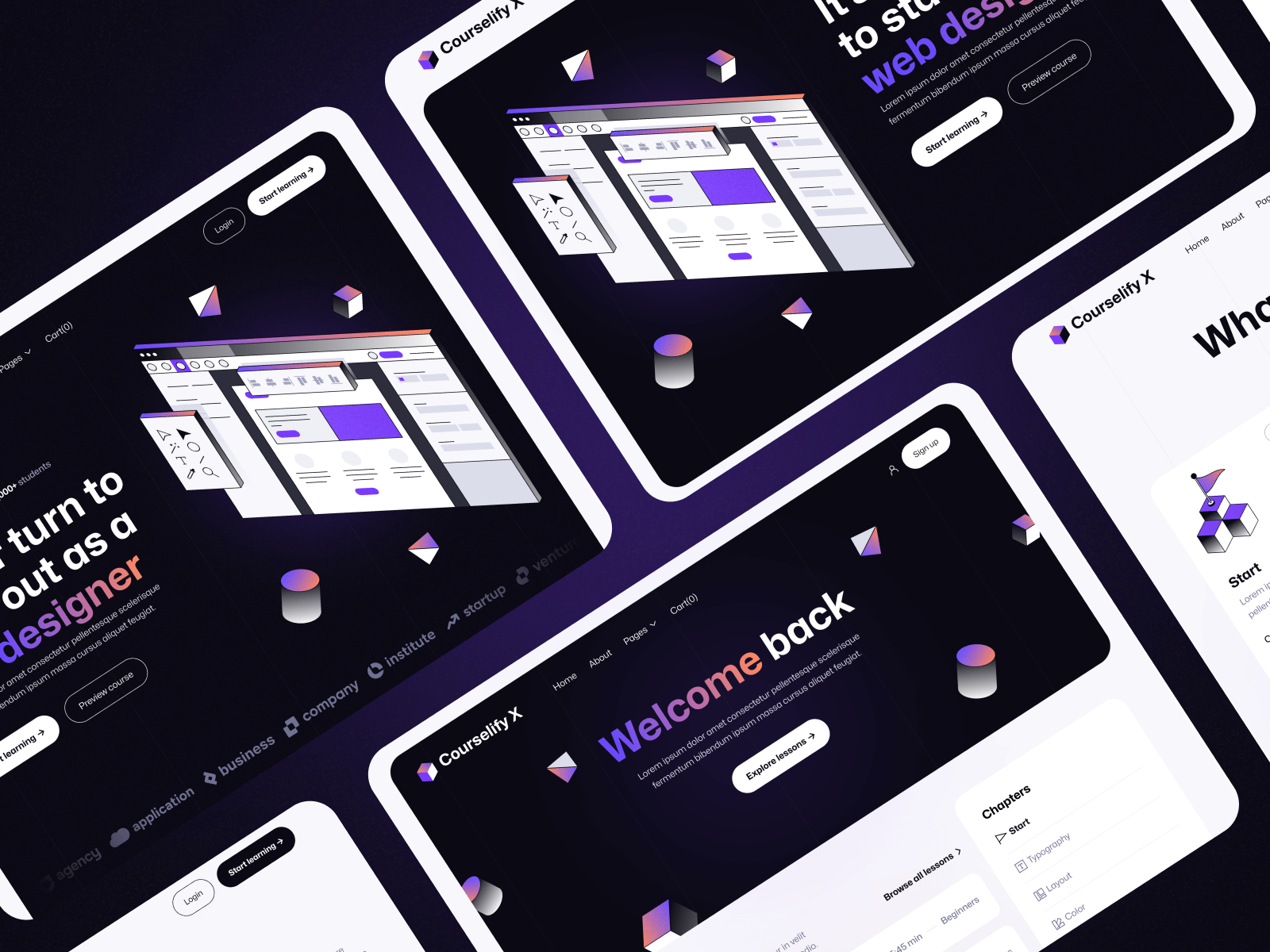 Digital School Webflow Template