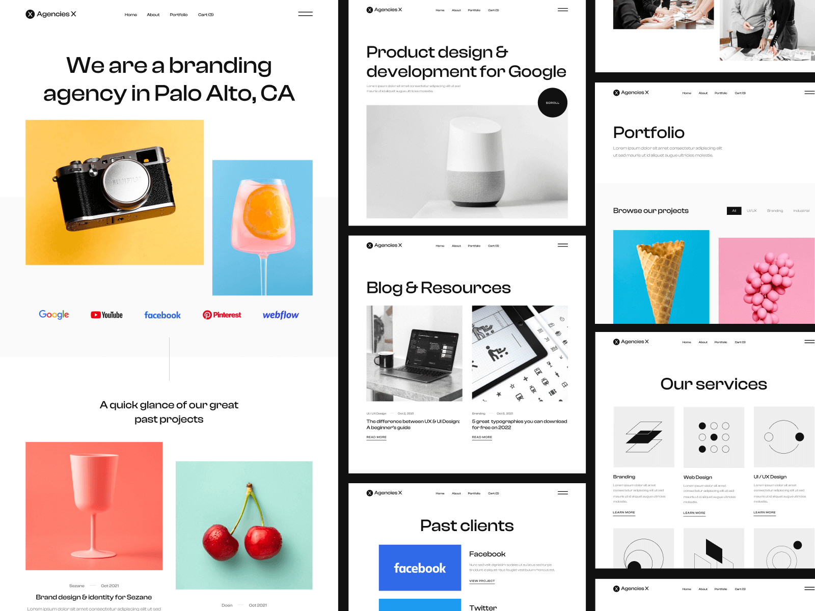 Agency Portfolio Webflow Template