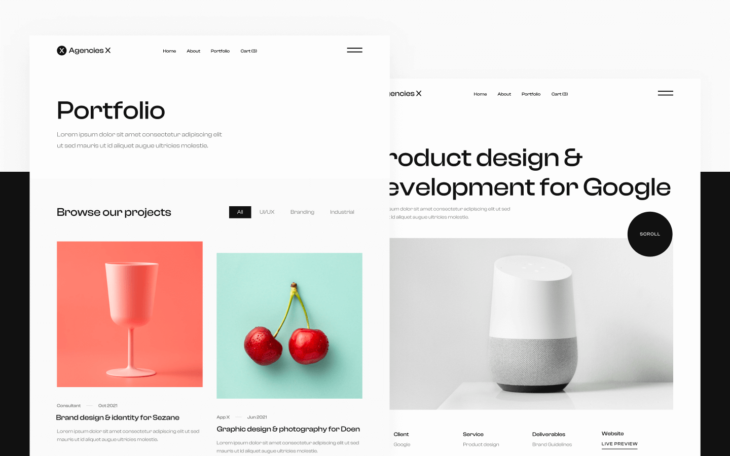 Agencies X Webflow Template