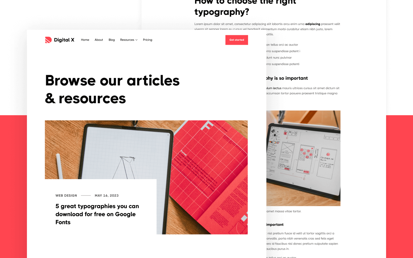 Digital X Webflow Template