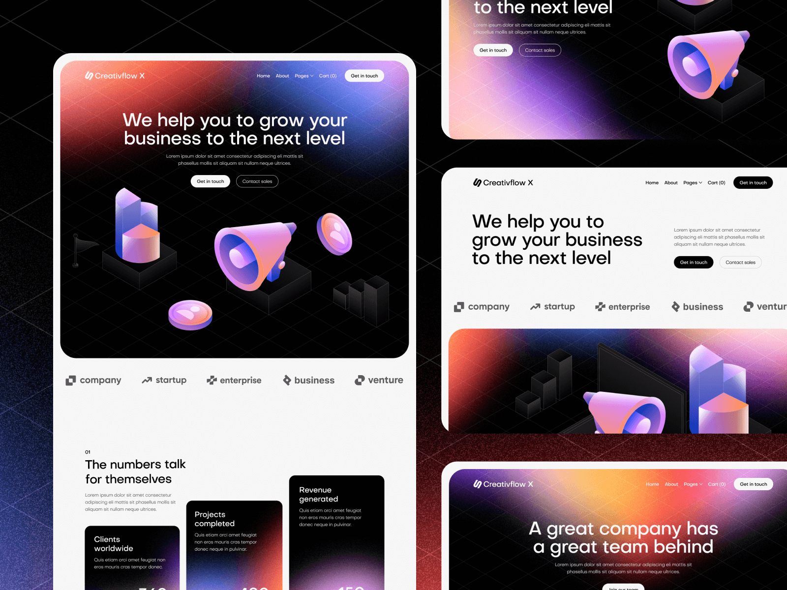Digital Marketing Agency Webflow Template