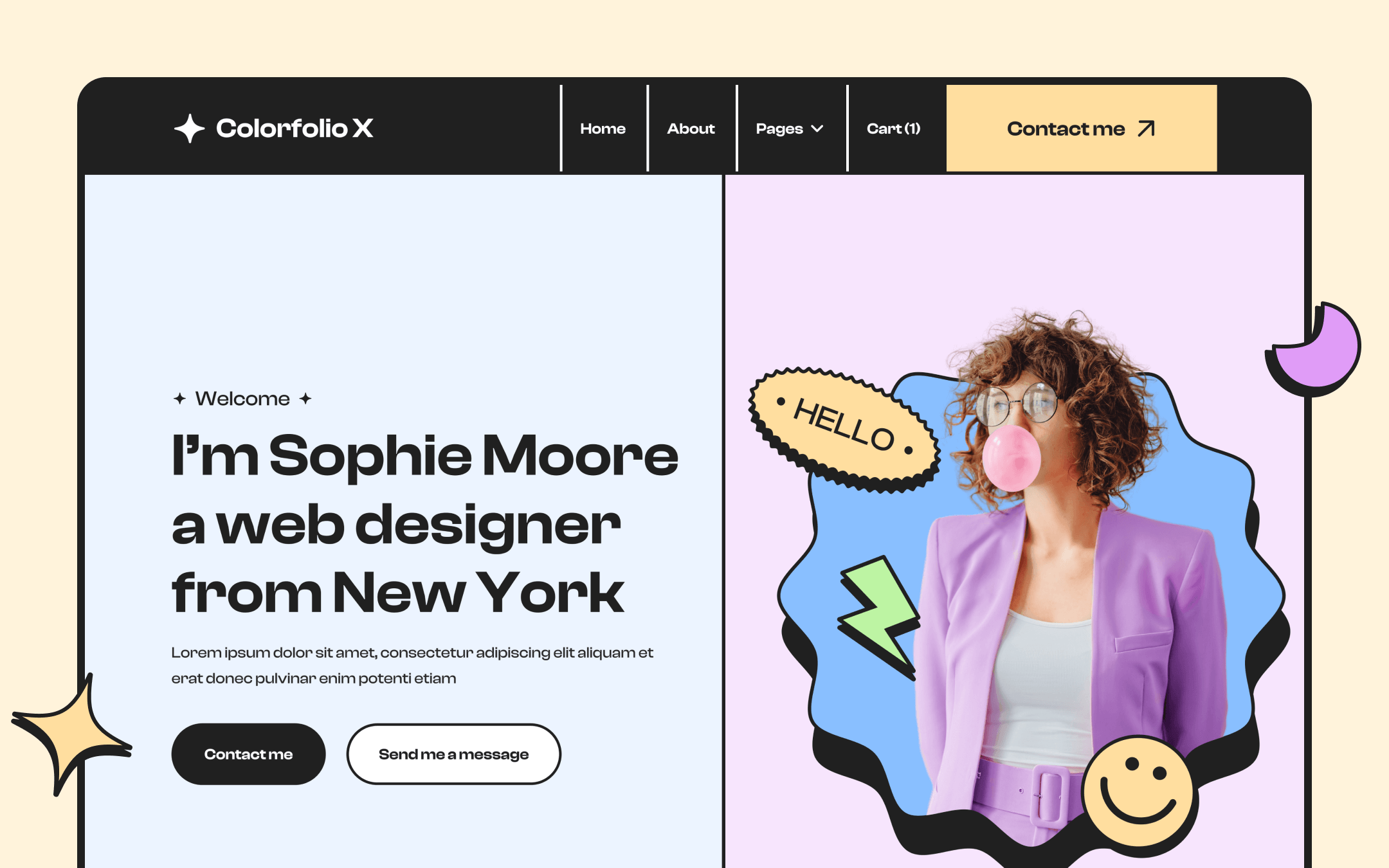 Creative Portfolio Webflow Template