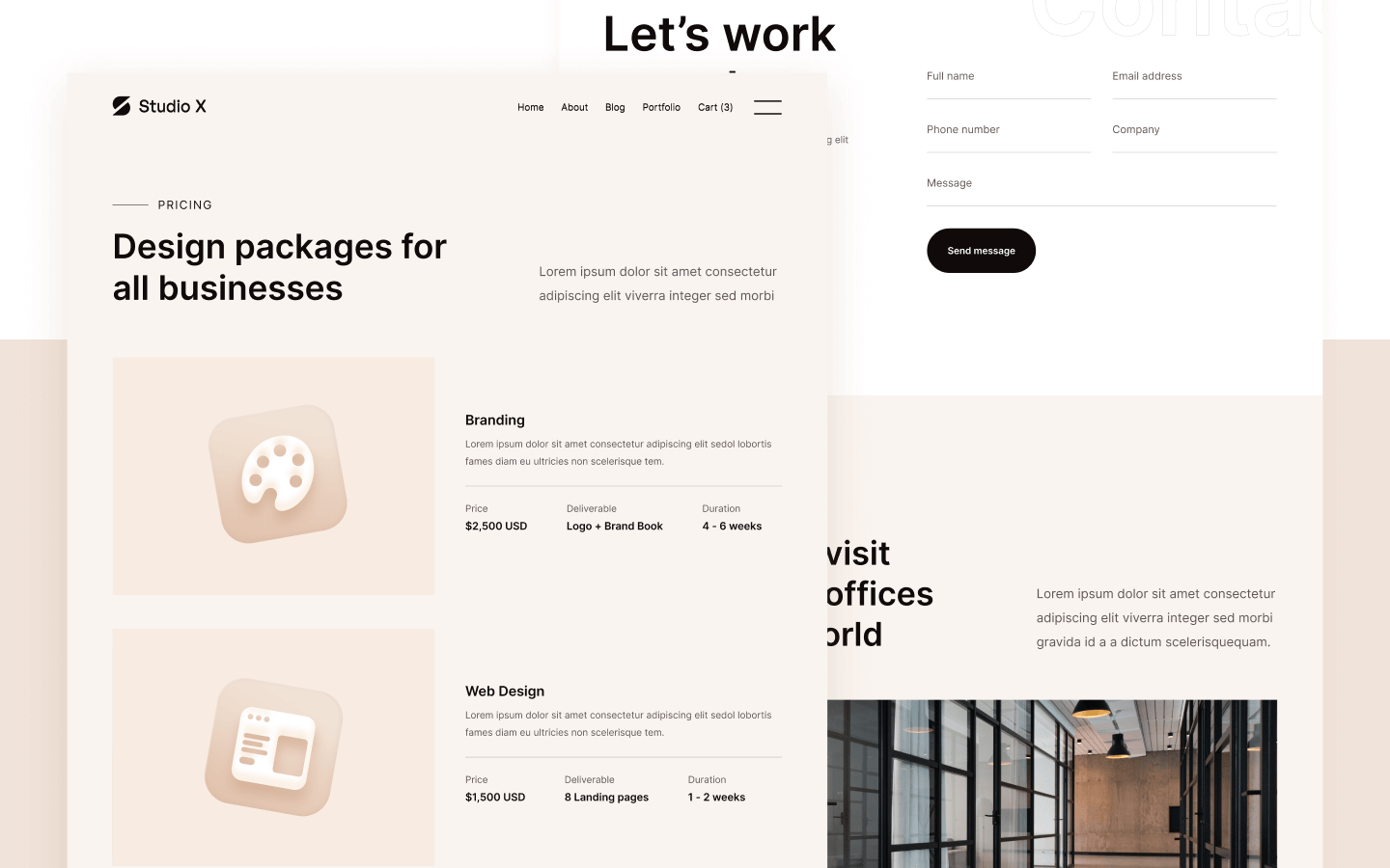Studio X Webflow Template