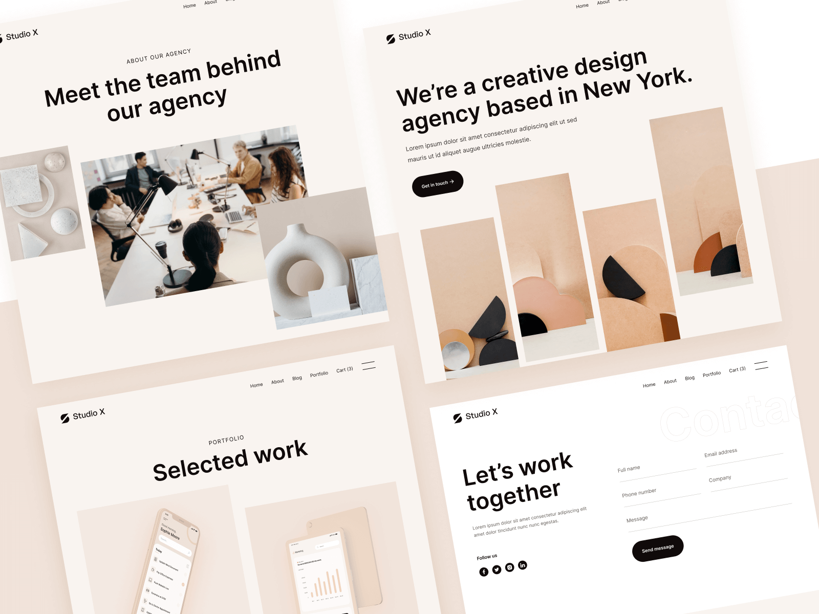 Creative Agency Webflow Theme