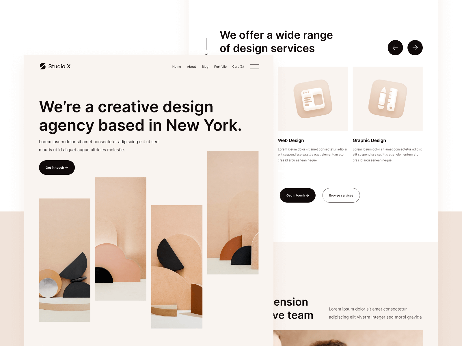 Design Agency Webflow Template