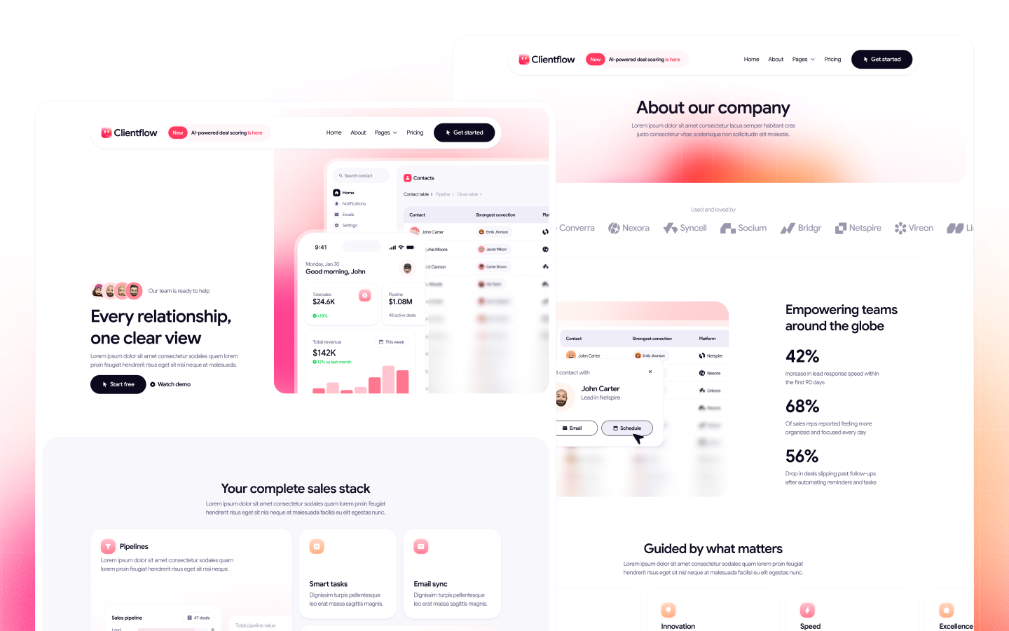 Clientflow Webflow Template