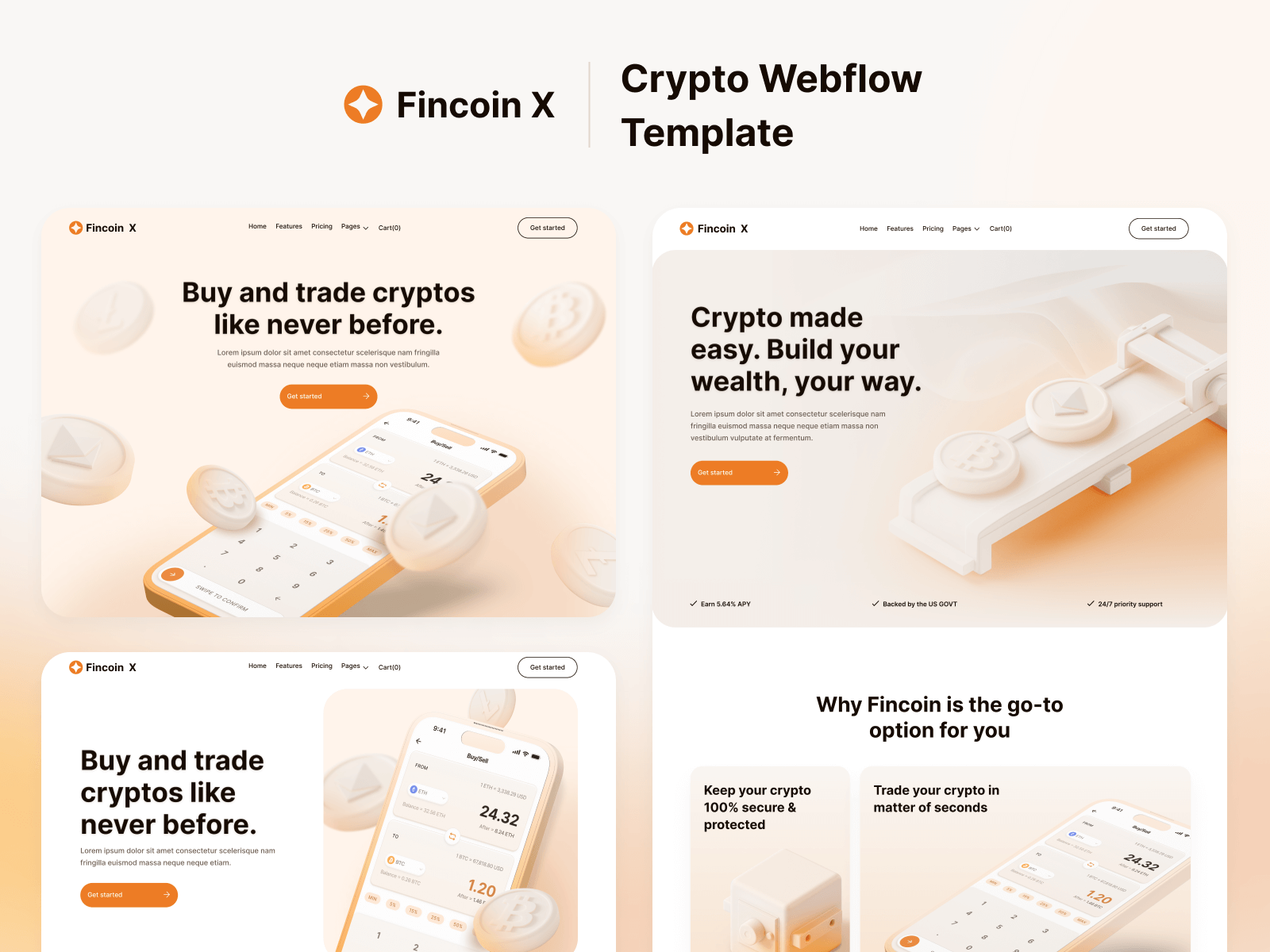 Crypto Webflow Template