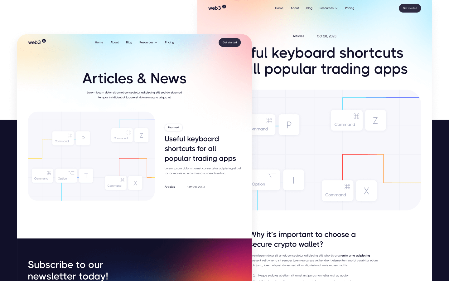 Web3 X Webflow Template