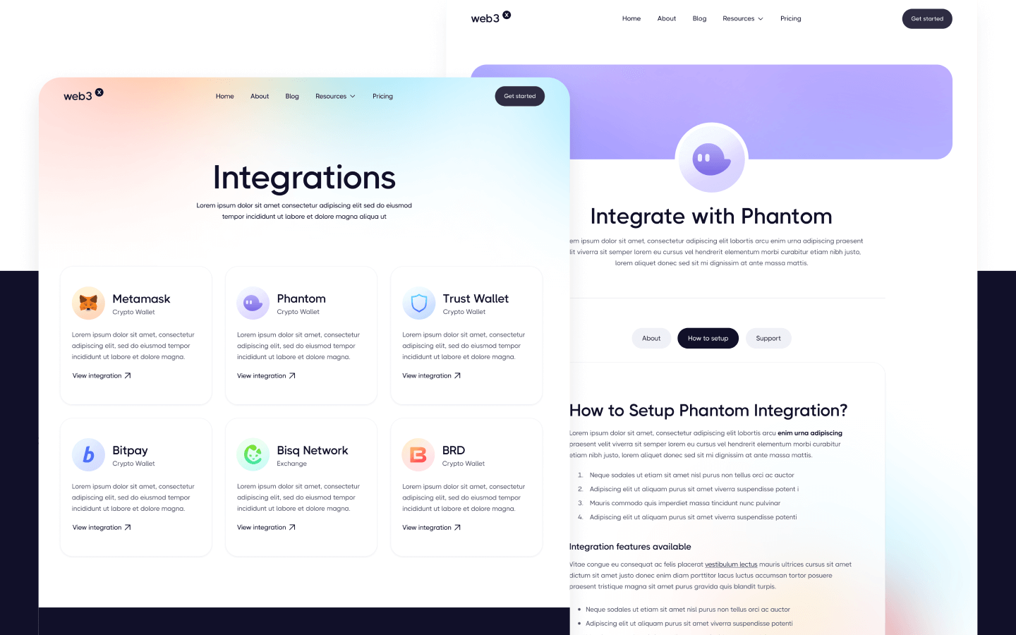 Web3 X Webflow Template